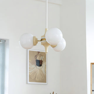 Lustra Lustre Verre Moderne-Luire