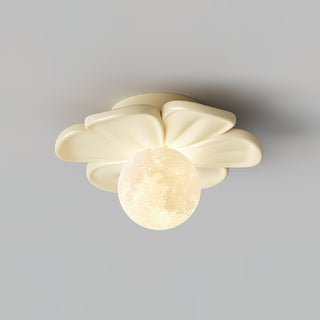 Quip Lampe De Plafond En Résine Fleur Bloom Créativité Individuelle