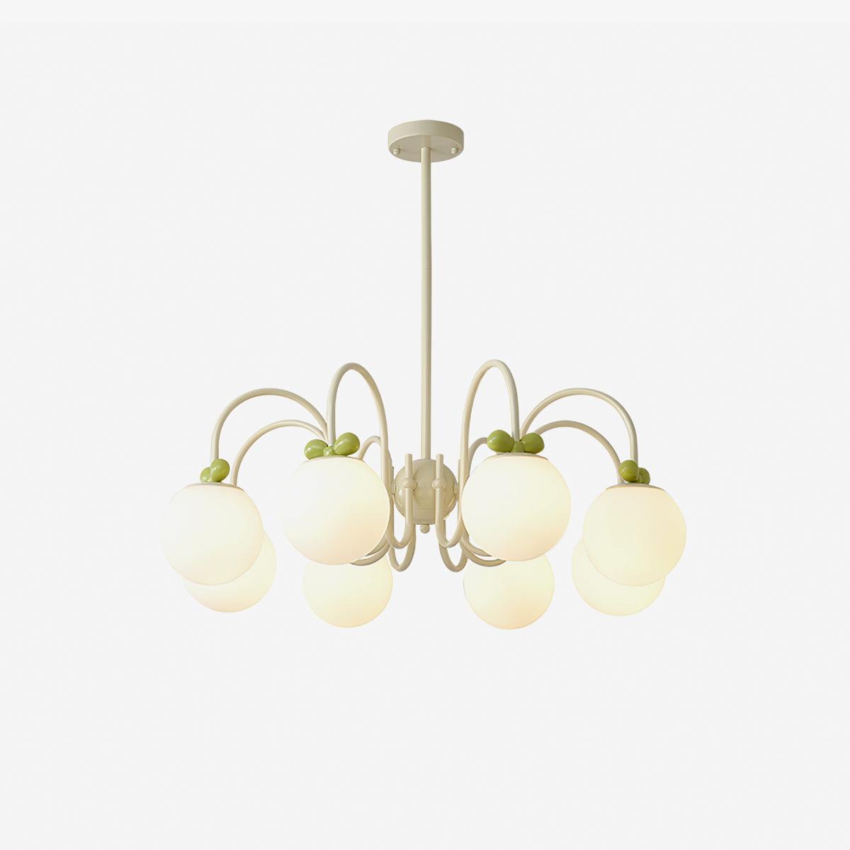 Finnisse Lustre Vintage en Verre