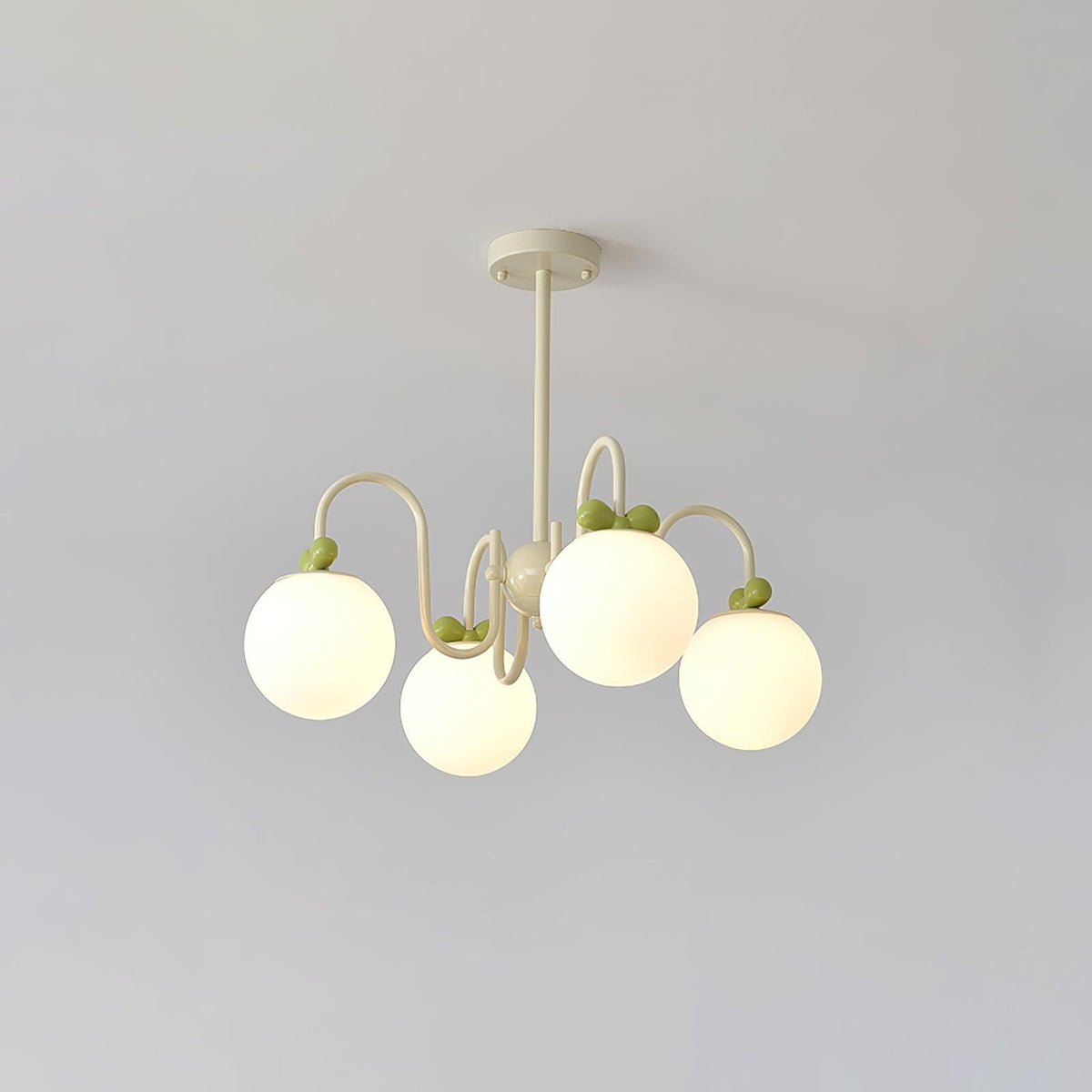 Finnisse Lustre Vintage en Verre