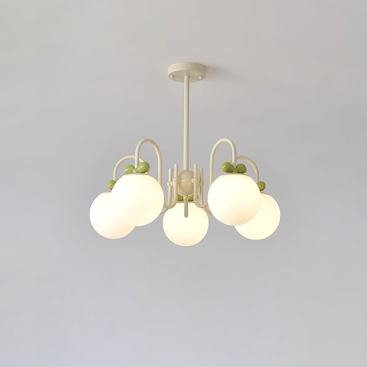 Finnisse Lustre Vintage en Verre