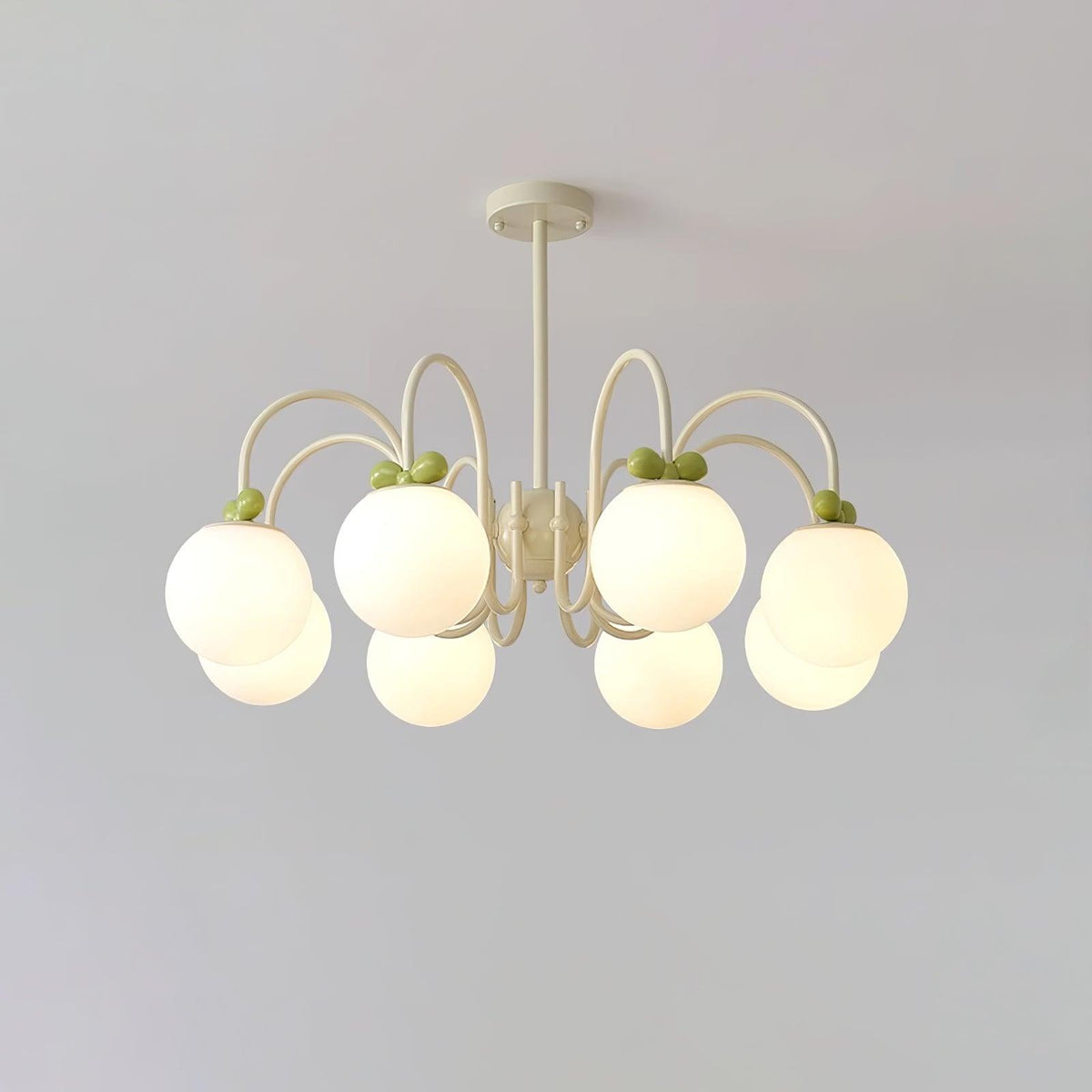 Finnisse Lustre Vintage en Verre