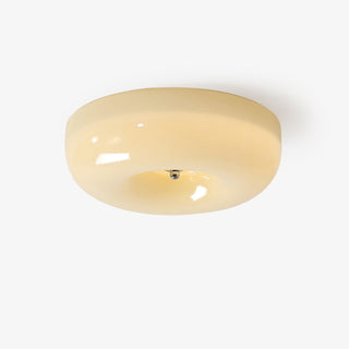 Solara Lustre Crème Pudding avec Verre Soufflé-Luire