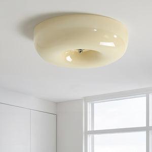 Afralia Plafonnier Moderne en Verre Tourbillonnant-Luire