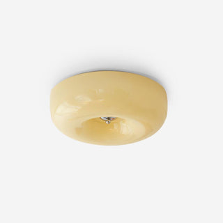 Solara Lustre Crème Pudding avec Verre Soufflé-Luire