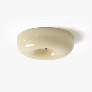 Solara Lustre Crème Pudding avec Verre Soufflé-Luire