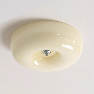 Solara Lustre Crème Pudding avec Verre Soufflé-Luire