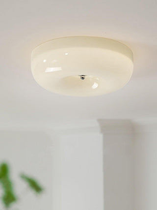 Solara Lustre Crème Pudding avec Verre Soufflé-Luire
