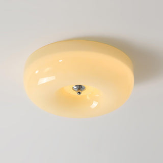 Solara Lustre Crème Pudding avec Verre Soufflé-Luire