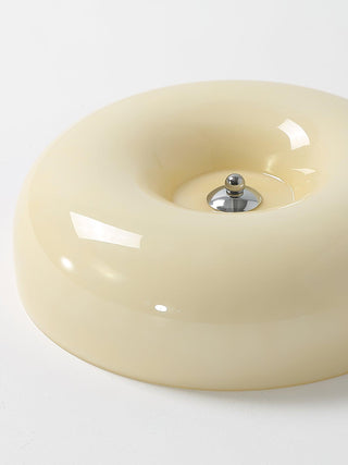 Solara Lustre Crème Pudding avec Verre Soufflé-Luire