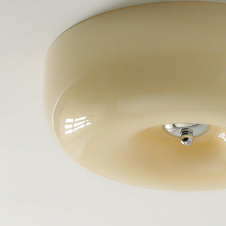 Solara Lustre Crème Pudding avec Verre Soufflé-Luire