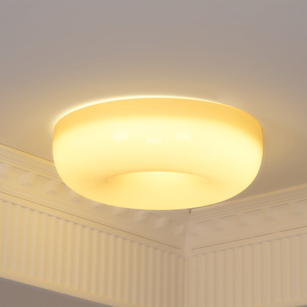 Ulsolir Plafonnier En Verre à Bouton Artistique De Qualité Supérieure