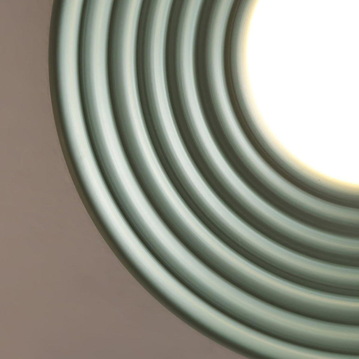 Ceiling Light Ribbed Canopy Textured Contemporary Fixture-Neutral Decor