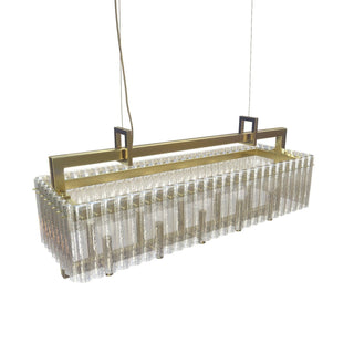 Rever Lustre Métal Laiton Verre Luxe Minimaliste Moderne