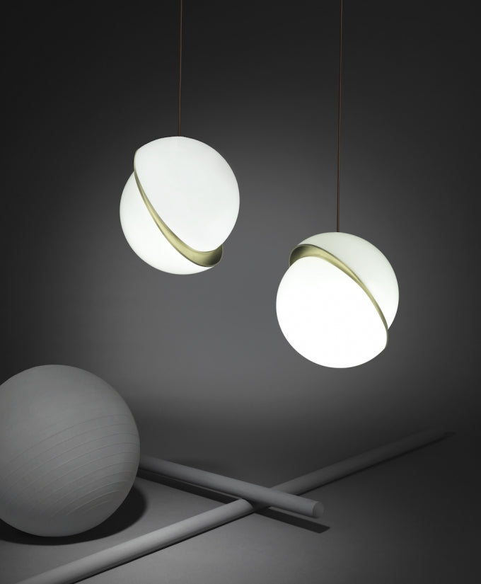 Grevelia Suspension Minimaliste en Verre