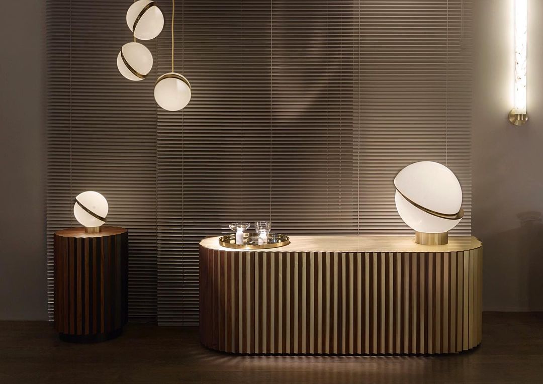 Grevelia Suspension Minimaliste en Verre