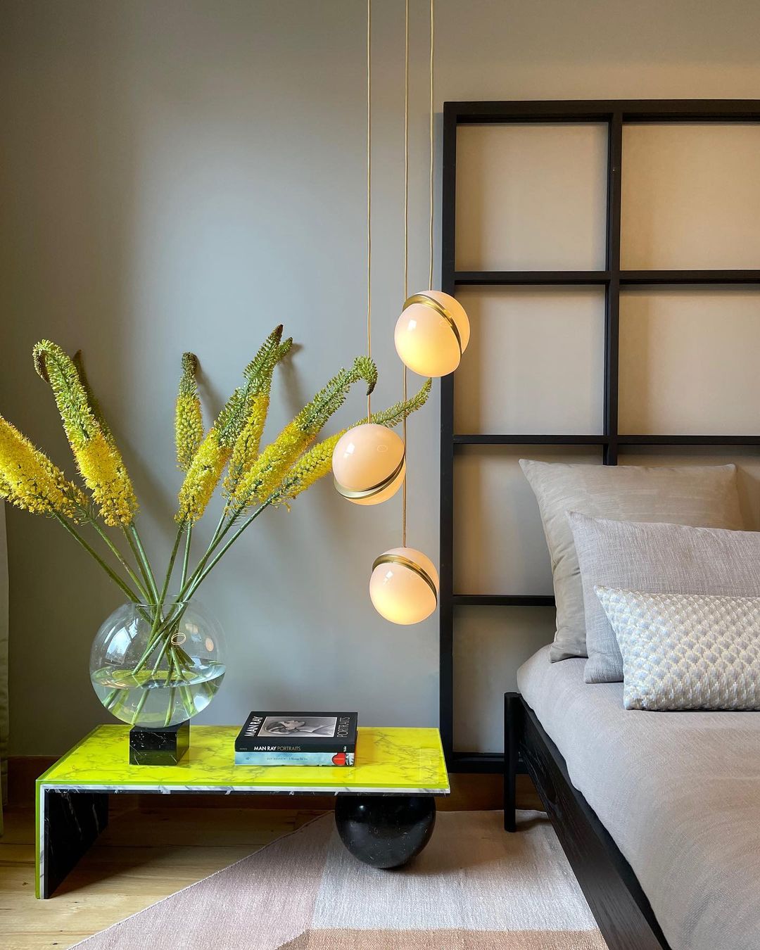 Grevelia Suspension Minimaliste en Verre