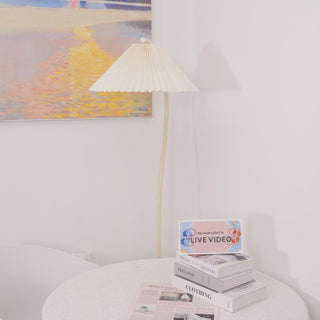 Fyrel Lampadaire Minimaliste en Tissu