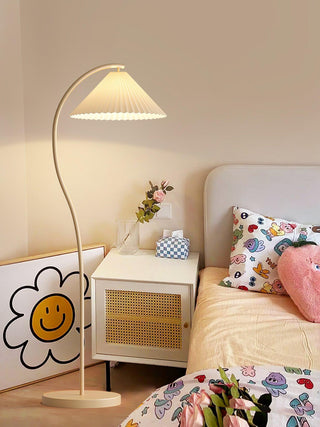 Fyrel Lampadaire Minimaliste en Tissu
