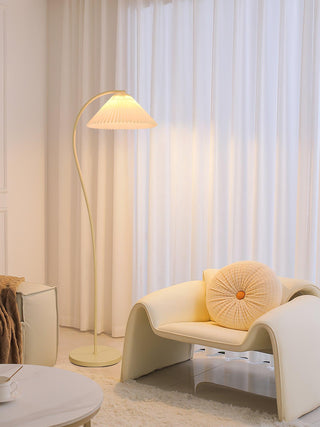 Fyrel Lampadaire Minimaliste en Tissu