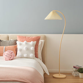 Fyrel Lampadaire Minimaliste en Tissu