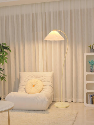 Fyrel Lampadaire Minimaliste en Tissu