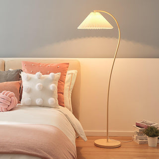 Fyrel Lampadaire Minimaliste en Tissu