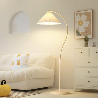 Fyrel Lampadaire Minimaliste en Tissu