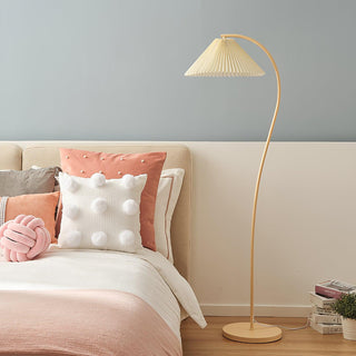 Fyrel Lampadaire Minimaliste en Tissu