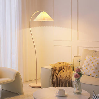 Fyrel Lampadaire Minimaliste en Tissu