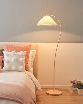 Fyrel Lampadaire Minimaliste en Tissu