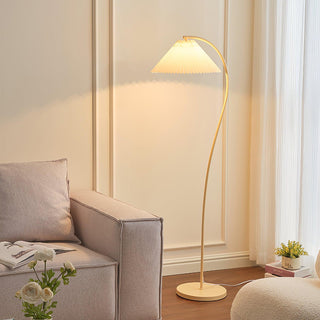 Fyrel Lampadaire Minimaliste en Tissu