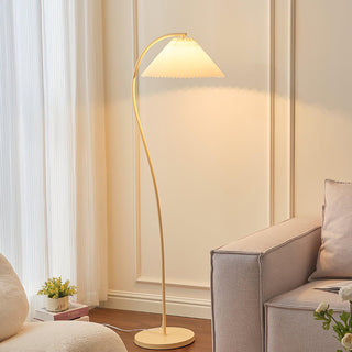 Fyrel Lampadaire Minimaliste en Tissu