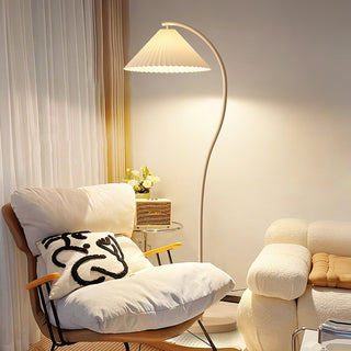 Fyrel Lampadaire Minimaliste en Tissu