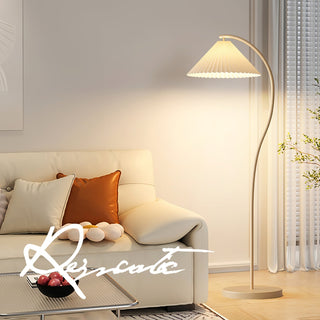 Fyrel Lampadaire Minimaliste en Tissu