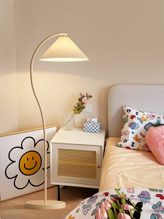 Fyrel Lampadaire Minimaliste en Tissu