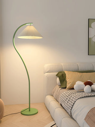Fyrel Lampadaire Minimaliste en Tissu