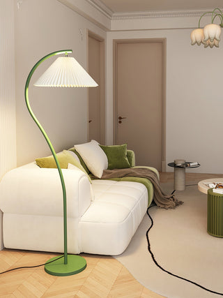 Fyrel Lampadaire Minimaliste en Tissu