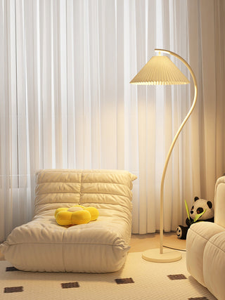 Fyrel Lampadaire Minimaliste en Tissu