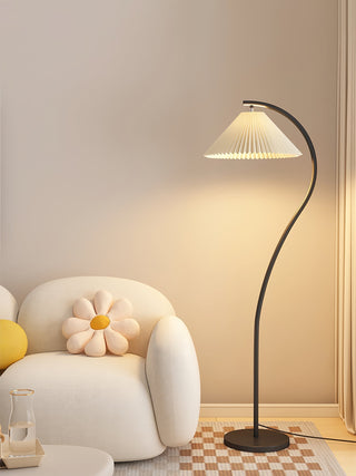 Fyrel Lampadaire Minimaliste en Tissu