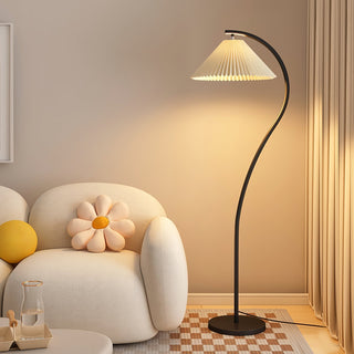 Fyrel Lampadaire Minimaliste en Tissu