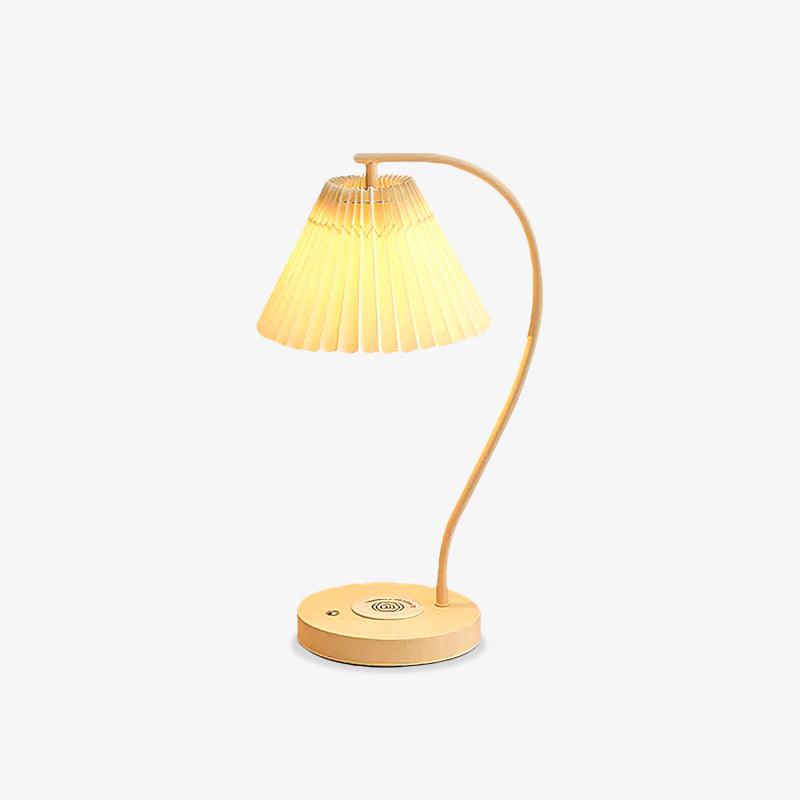 Evlaeus Lampe de Table Minimaliste en Bois