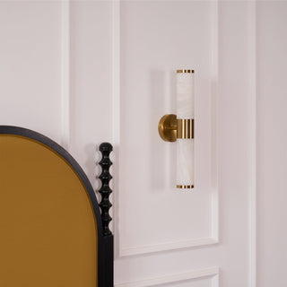 Kaia Applique Murale en Albâtre Minimaliste