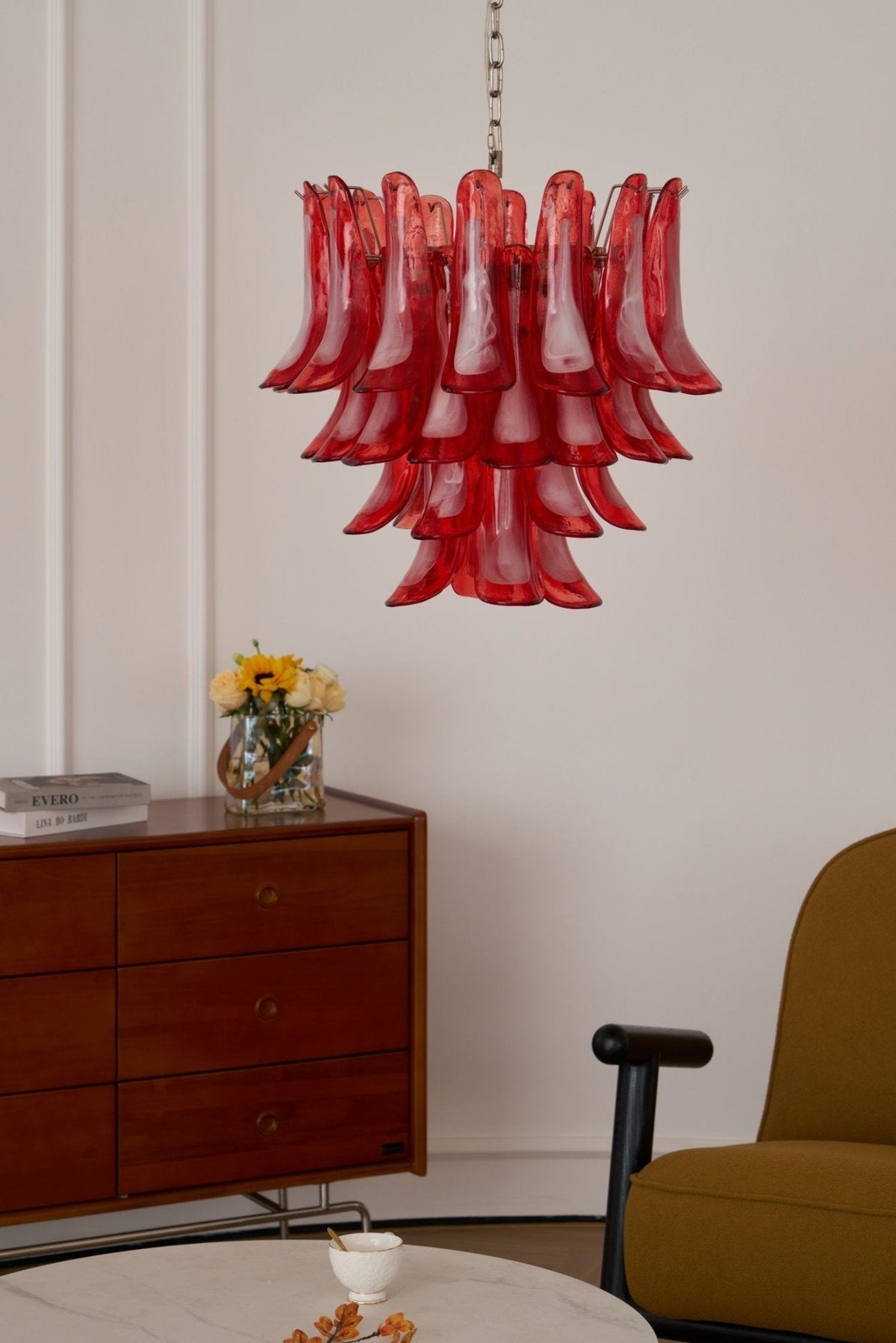 Nerise Lustre en Verre Vintage