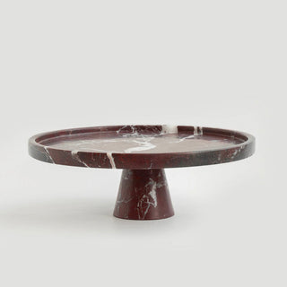 Tesk Plateau sur Socle en Marbre Marquina
