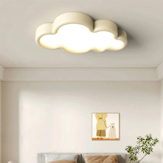 Aria Moderne Nuage Plafonnier Métal Chambre à coucher
