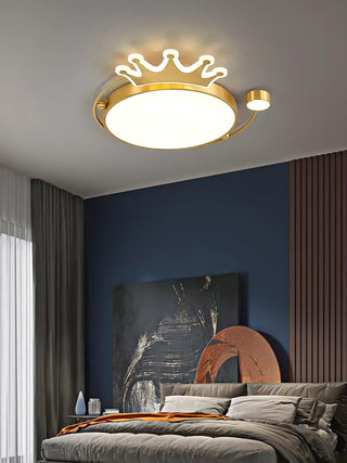Aloror Lampe Plafonnier Classique Art Couronne
