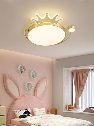 Aloror Lampe Plafonnier Classique Art Couronne