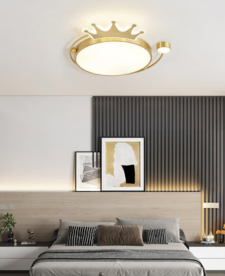Aloror Lampe Plafonnier Classique Art Couronne