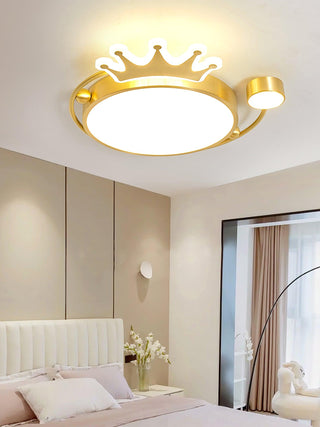 Aloror Lampe Plafonnier Classique Art Couronne